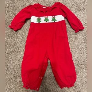🥂SOLD🥂EUC The Smocking Place corduroy Romper